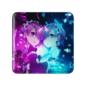 پیکسل مربعی رم و رام انیمه ری زیرو ReZero