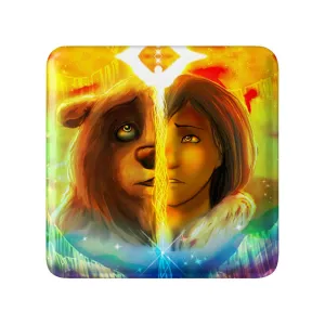 پیکسل مربعی انیمیشن خرس برادر Brother Bear