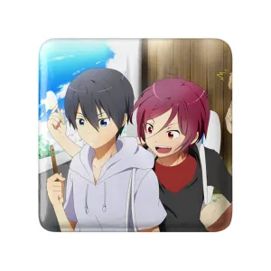 پیکسل مربعی رین و هاراکو انیمه فری تیل Fairy Tail