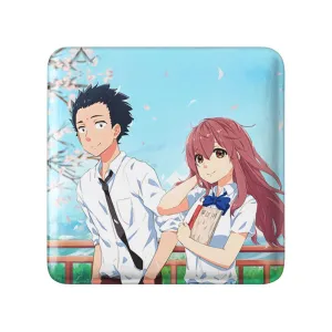 پیکسل مربعی شوکو نیشیمیا و شویا ایشیدا انیمه سایلنت ویس A Silent Voice