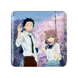 پیکسل مربعی شوکو نیشیمیا و شویا ایشیدا انیمه سایلنت ویس A Silent Voice