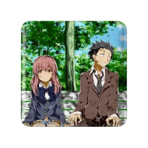 پیکسل مربعی شوکو نیشیمیا و شویا ایشیدا انیمه سایلنت ویس A Silent Voice