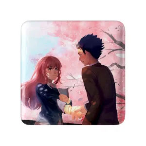 پیکسل مربعی شوکو نیشیمیا و شویا ایشیدا انیمه سایلنت ویس A Silent Voice