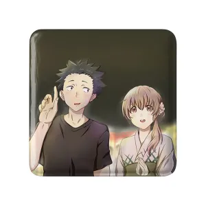 پیکسل مربعی شوکو نیشیمیا و شویا ایشیدا انیمه سایلنت ویس A Silent Voice