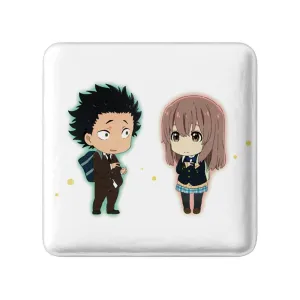 پیکسل مربعی شوکو نیشیمیا و شویا ایشیدا انیمه سایلنت ویس A Silent Voice