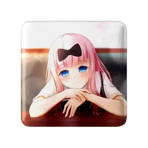 پیکسل مربعی چیکا فوجیوارا انیمه کاگویا ساما