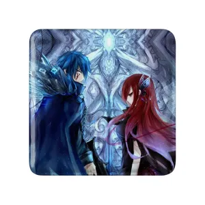 پیکسل مربعی ارزا و جلال انیمه فری تیل Fairy Tail