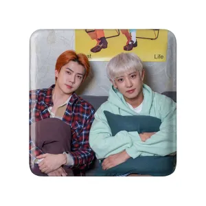 پیکسل مربعی سهون و چانیول گروه اکسو EXO