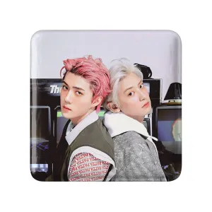 پیکسل مربعی چانیول و سهون گروه اکسو EXO