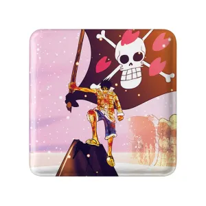 پیکسل مربعی لوفی انیمه وان پیس One Piece