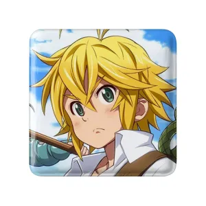 پیکسل مربعی ملیودس و دایان انیمه هفت گناه کبیره