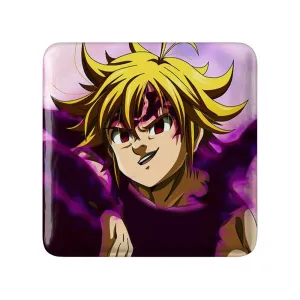 پیکسل مربعی ملیوداس و اسکنور انیمه هفت گناه کبیره