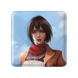 پیکسل مربعی میکاسا اکرمن انیمه اتک آن تایتان Attack on Titan