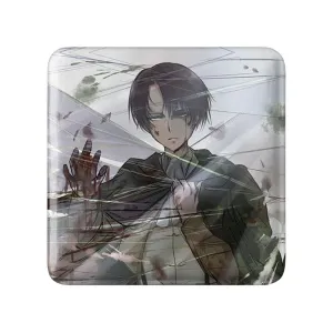 پیکسل مربعی لیوای انیمه اتک آن تایتان Attack on Titan