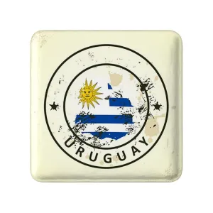 پیکسل مربعی پرچم اروگوئه