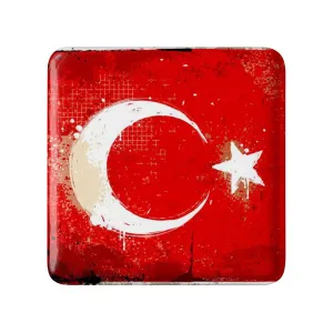 پیکسل مربعی پرچم ترکیه