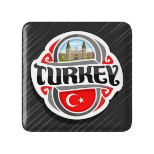 پیکسل مربعی پرچم ترکیه