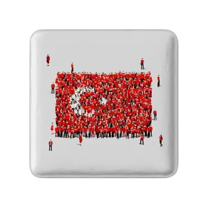 پیکسل مربعی پرچم ترکیه