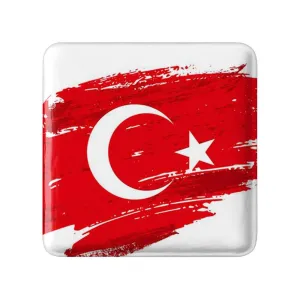 پیکسل مربعی پرچم ترکیه