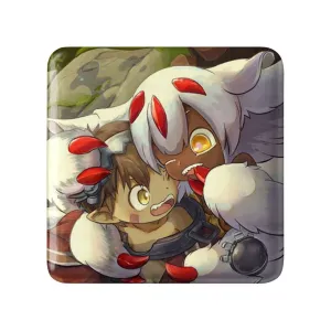 پیکسل مربعی فیوپا و ریگ انیمه ساخته شده در پرتگاه Made in Abyss