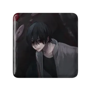 پیکسل مربعی یوشیدا انیمه مرد اره ای Chainsaw Man