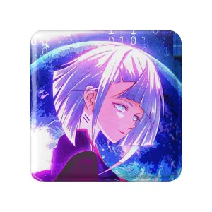 پیکسل مربعی لوسی انیمه سایبر پانک Cyberpunk