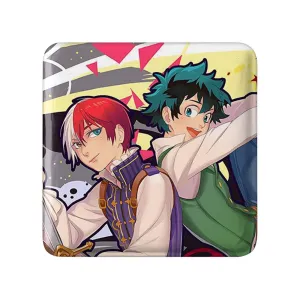 پیکسل مربعی دکو و شوتو انیمه آکادمی قهرمان من My Hero Academia