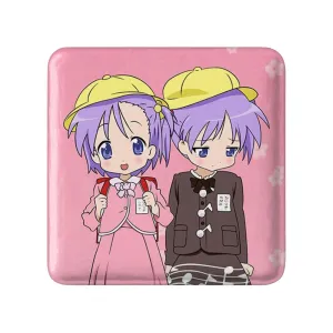 پیکسل مربعی کاگامی و تسوکاسا انیمه ستاره خوش شانس Lucky Star