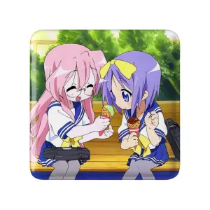 پیکسل مربعی انیمه ستاره خوش شانس Lucky Star