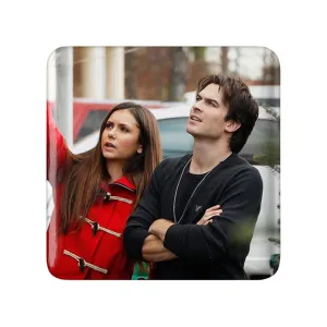 پیکسل مربعی دیمون و الینا خاطرات یک خون آشام  The Vampire Diaries