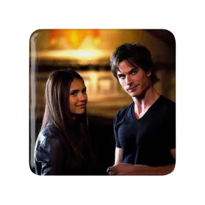 پیکسل مربعی دیمون و الینا خاطرات یک خون آشام  The Vampire Diaries