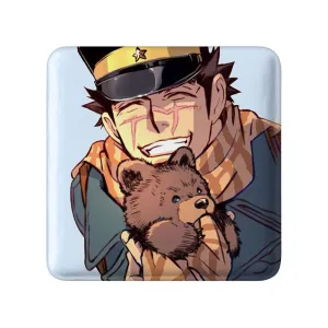 پیکسل مربعی سایچی انیمه کامویی طلایی Golden Kamuy