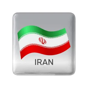 پیکسل مربعی پرچم ایران
