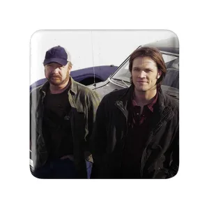 پیکسل مربعی سم وینچستر و بابی سینگر سریال سوپرنچرال Supernatural