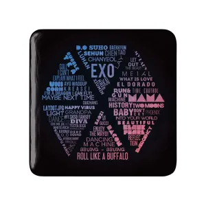 پیکسل مربعی گروه موسیقی اکسو EXO