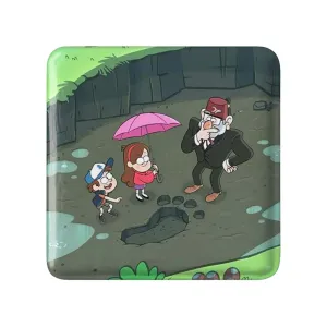پیکسل مربعی انیمیشن آبشار جاذبه Gravity Falls