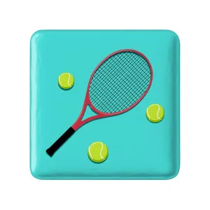 پیکسل مربعی تنیس Tennis