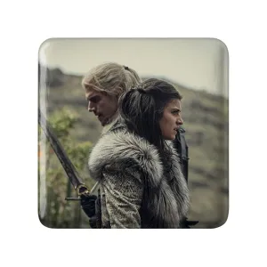پیکسل مربعی گرالت و ینفر سریال ویچر Witcher