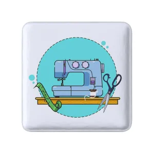 پیکسل مربعی چرخ خیاطی