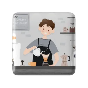 پیکسل مربعی باریستا کافه چی