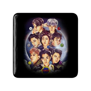پیکسل مربعی گروه موسیقی اکسو EXO