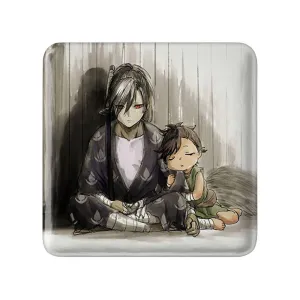 پیکسل مربعی هیاکومارو و دورورو انیمه دورورو Dororo