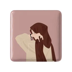 پیکسل مربعی مینیمال باحجاب