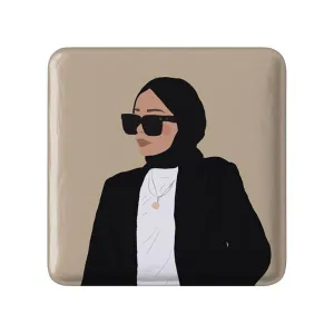 پیکسل مربعی مینیمال باحجاب