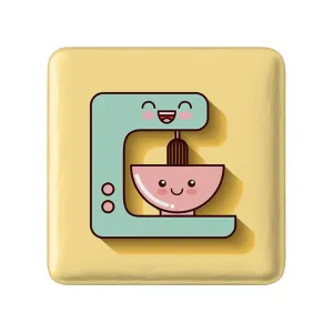 پیکسل مربعی کاپ کیک