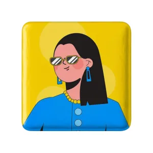 پیکسل مربعی دختر قوی Girl Power