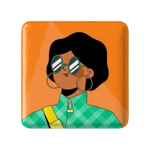 پیکسل مربعی دختر قوی Girl Power