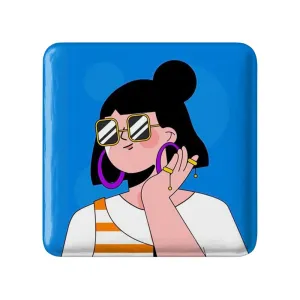 پیکسل مربعی دختر قوی Girl Power
