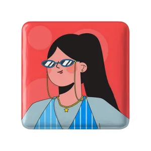 پیکسل مربعی دختر قوی Girl Power