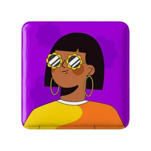 پیکسل مربعی دختر قوی Girl Power